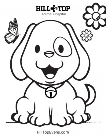 Kids Coloring Pages - Hill Top Animal Hospital