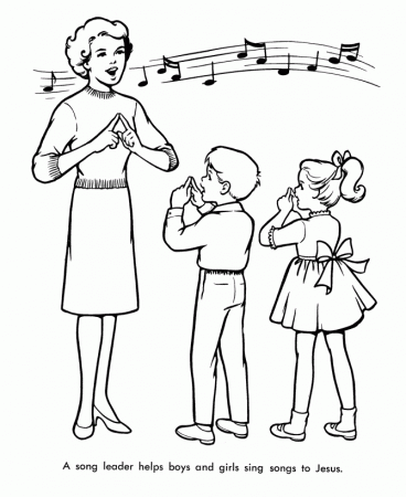 Church Coloring Pages For Children