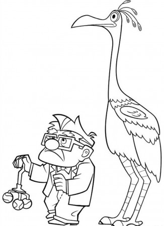 Picture Movie Up Coloring Pages | Cartoon Coloring pages of ...