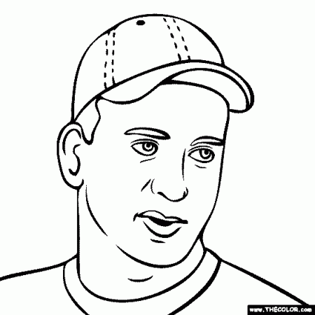 Peyton Manning Coloring Page - Broncos Coloring Pages