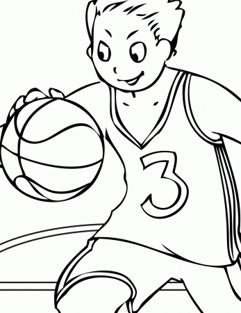 Printable Sports Coloring Pages | Coloring Me