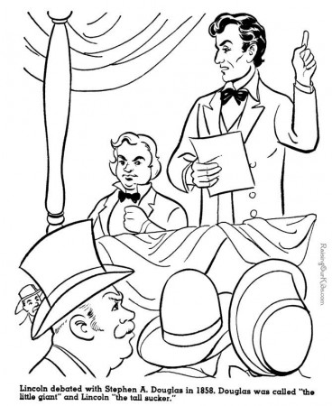 Life of Abraham Lincoln history coloring pages 054 | HOME-ED ...