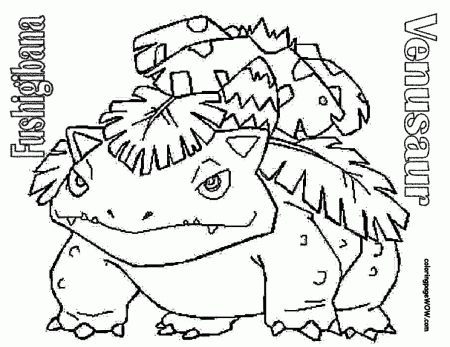 Pokemon Coloring Pages To Print Out For Free - High Quality ...