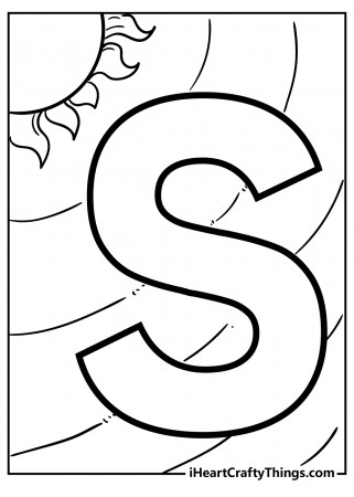 Printable Letter S Coloring Pages (Updated 2023)
