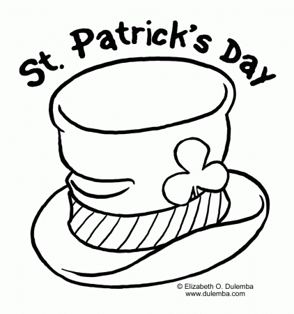St. Patrick's Day Coloring Cards — Crafthubs