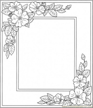 6 Best Images of Frames Coloring Pages Printable - Frame Coloring ...