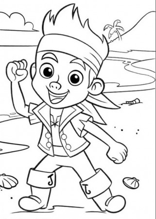Jake And The Neverland Pirates Coloring Pages regarding Residence ...