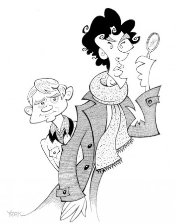 Sherlock #10 (TV Shows) – Printable coloring pages