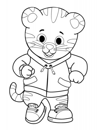 Free Printable Daniel Tiger Coloring Pages Online