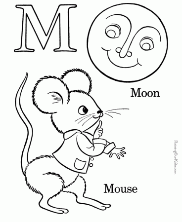 ABC coloring pages, sheets and pictures!