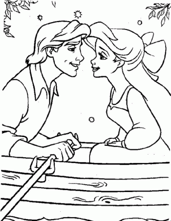 Full Size Disney Princesses Coloring Pages