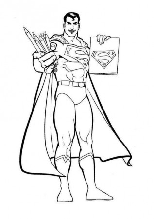 Pix For > Superman Drawings For Kids