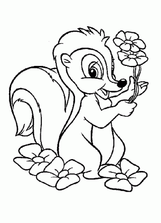 Thumper-coloring-6 | Free Coloring Page Site