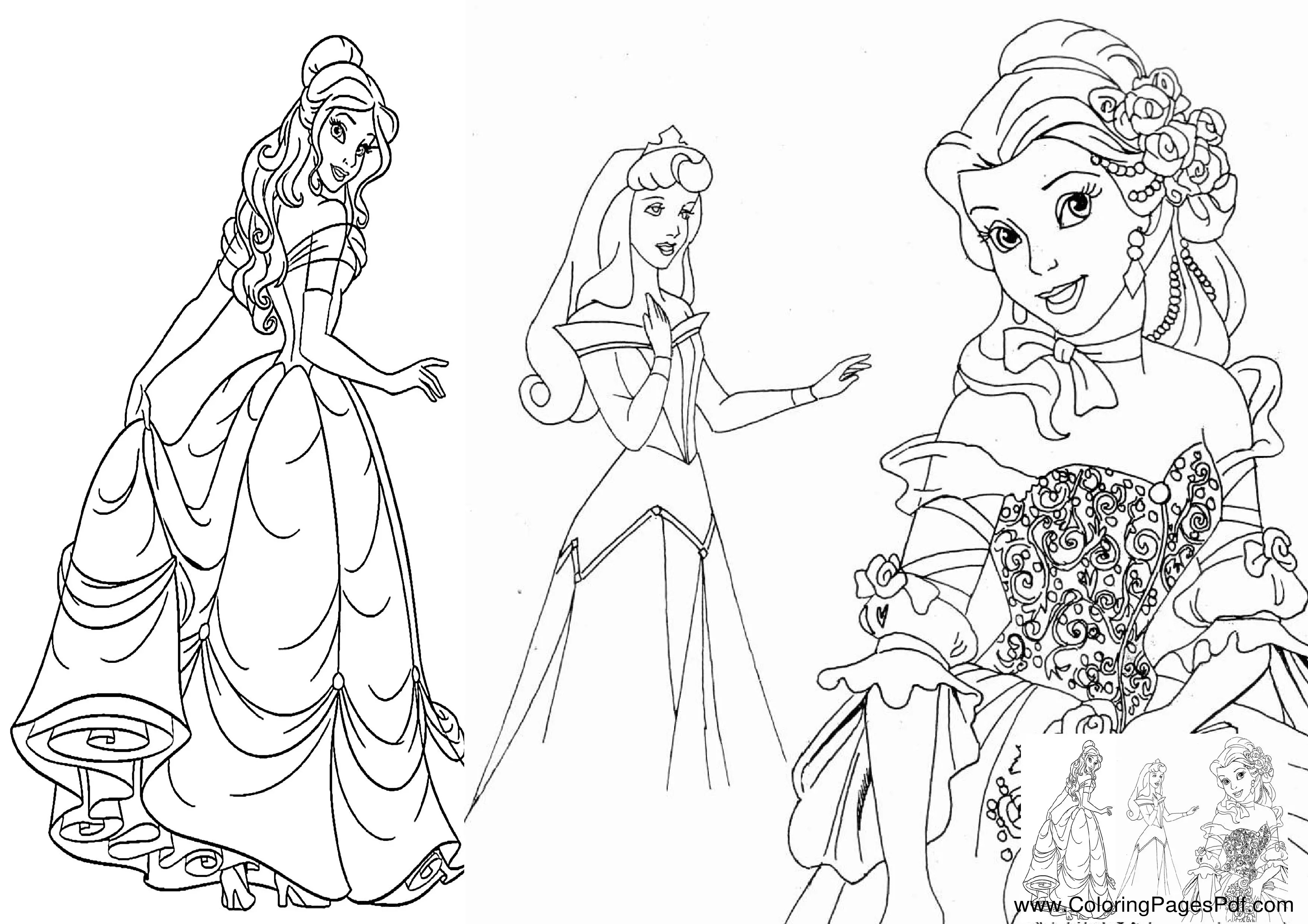 Disney Princess Coloring Pages   Coloring Home