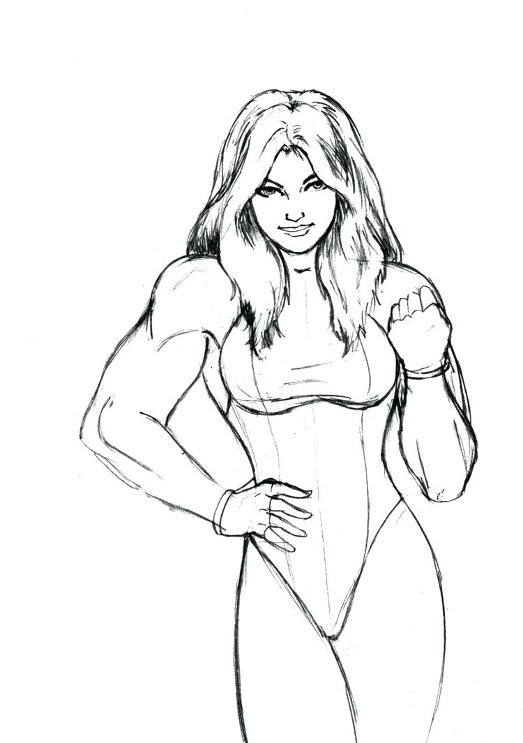 She Hulk Coloring Pages   Coloring Home