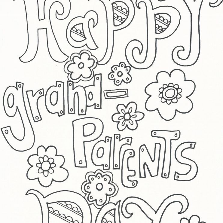 Free, Printable Grandparents Day Coloring Pages - Coloring Home