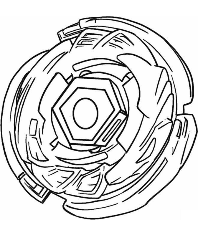 Beyblade Burst Coloring Pages Coloring Home