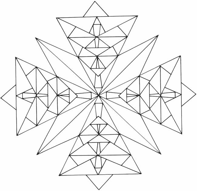 Terrific Triangles Welcome to Dover Publications | Pattern coloring pages,  Geometric, Dover publications