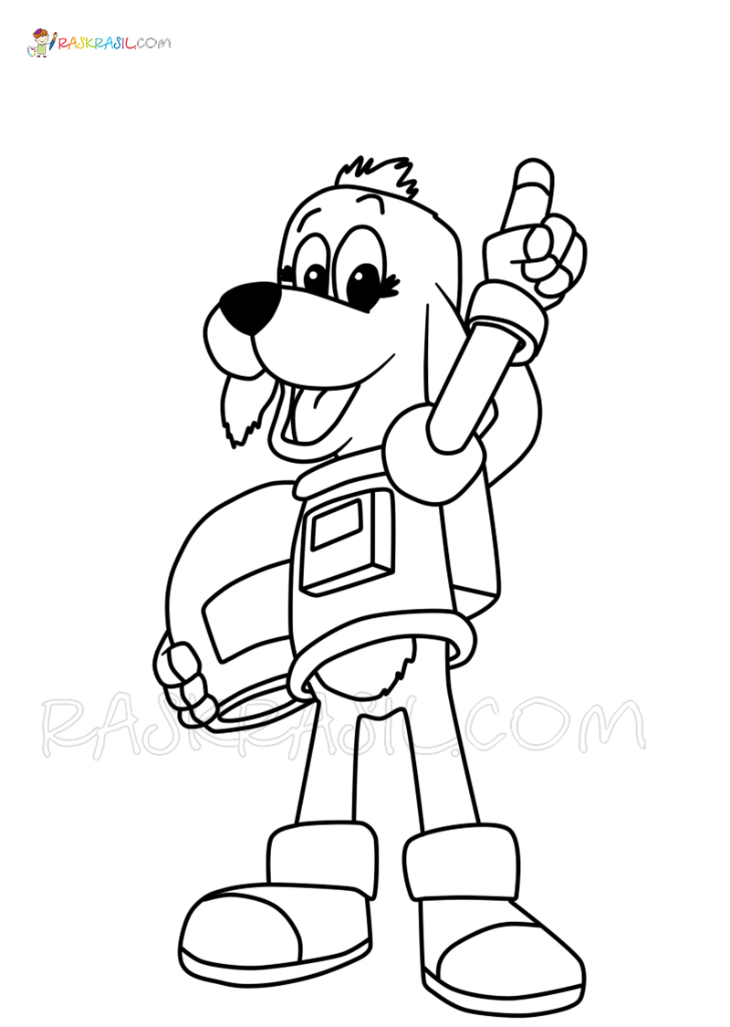Go Dog Go from Netflix Coloring Pages | New Images Free Printable