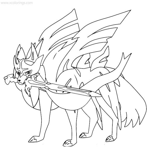 Pokemon sword and shield coloring pages – Artofit