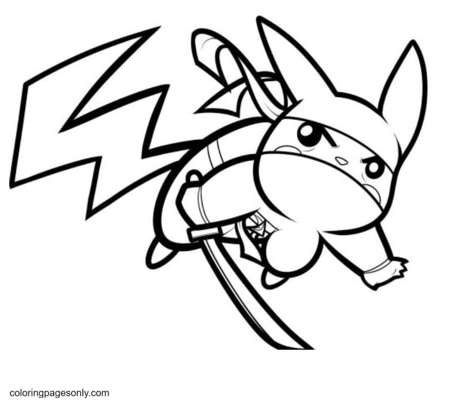 Ninja Coloring Pages - Coloring Pages For Kids And Adults