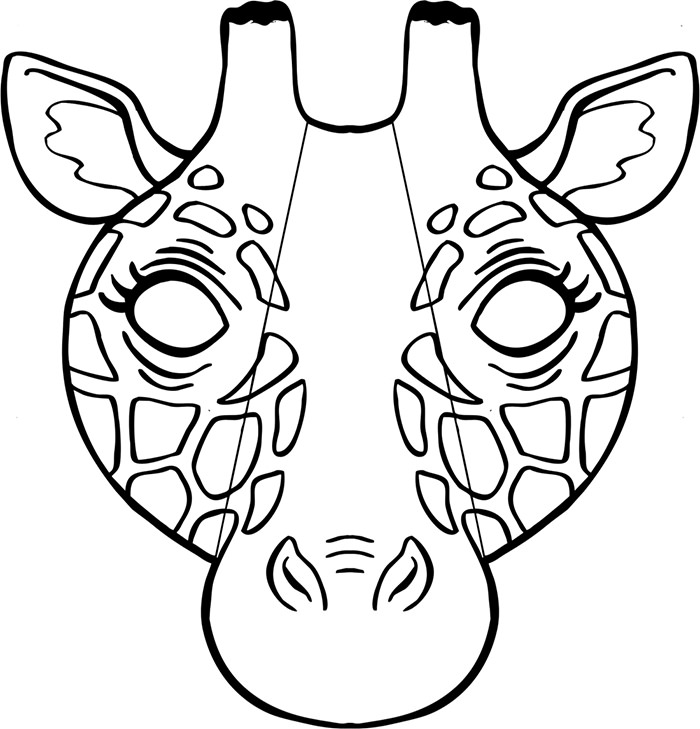 Elephant Mask Template - ClipArt Best - Coloring Home