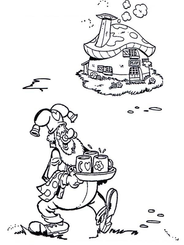 Plop the Gnome the Series Coloring Pages | Bulk Color