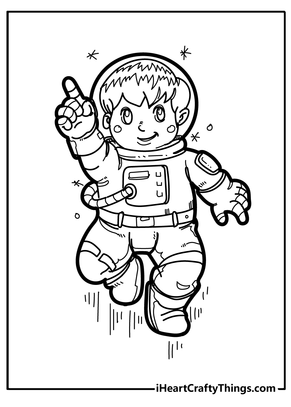 Printable Astronaut Coloring Pages (Updated 2023)