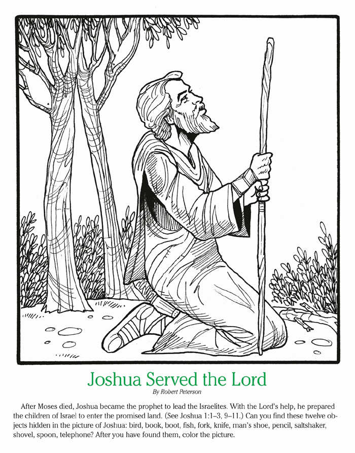 Theme : God calls Joshua to lead His people to the Promised Land