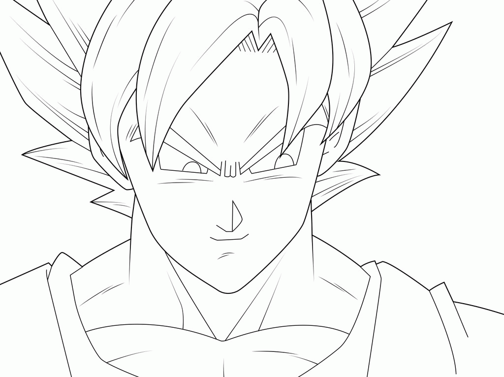 Ssg Goku Coloring Pages - Coloring Home
