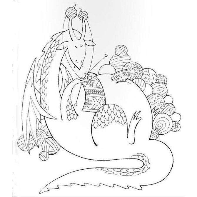 Download Yarn Coloring Pages - Coloring Home