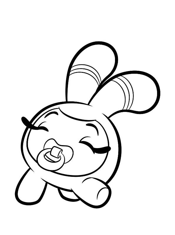 Kids-n-fun.com | Coloring page Abby Hatcher Squeaky Peeper Little Do