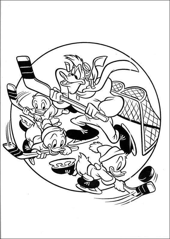 Coloring Page - Huey dewey and louie coloring pages 10