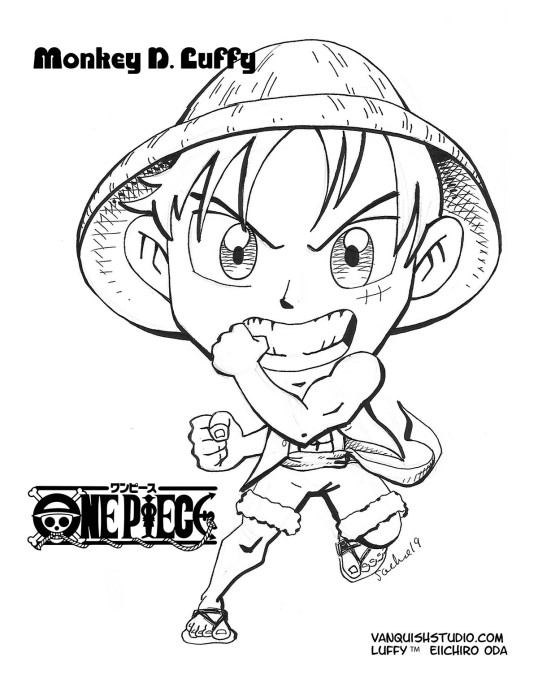 One Piece coloring pages | Vanquish Studio