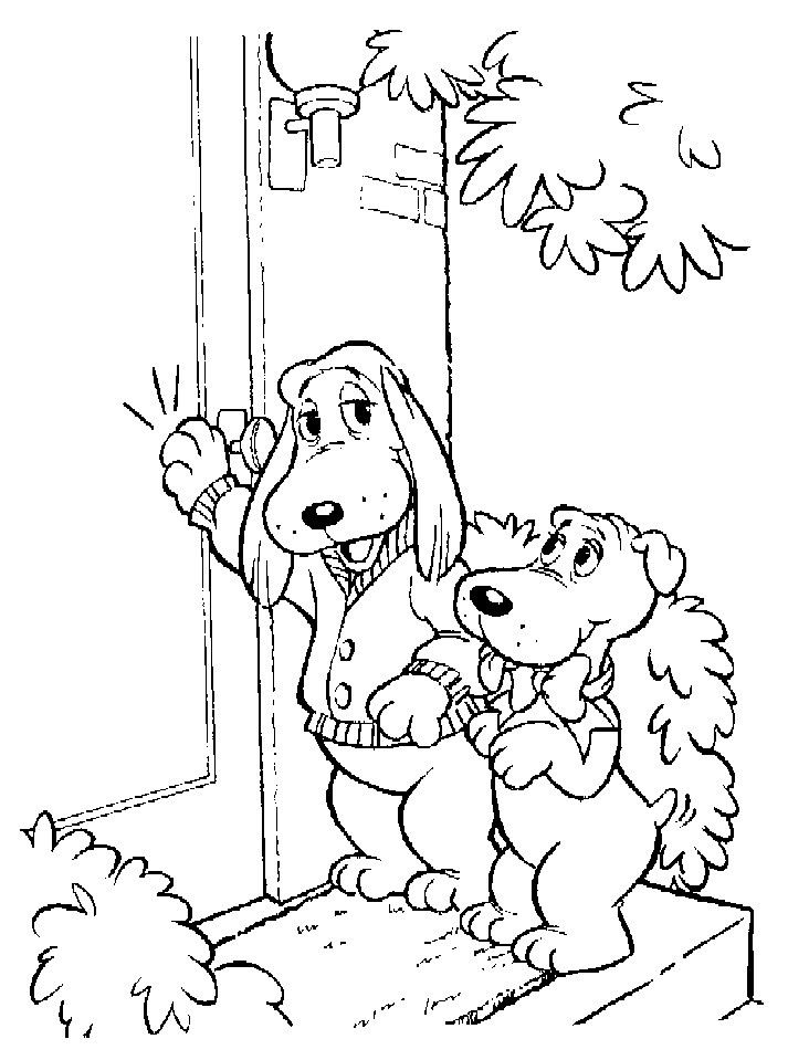 Pin by April Dikty ( Ordoyne) on Pound Puppies | Puppy coloring pages, Coloring  pages, Coloring books