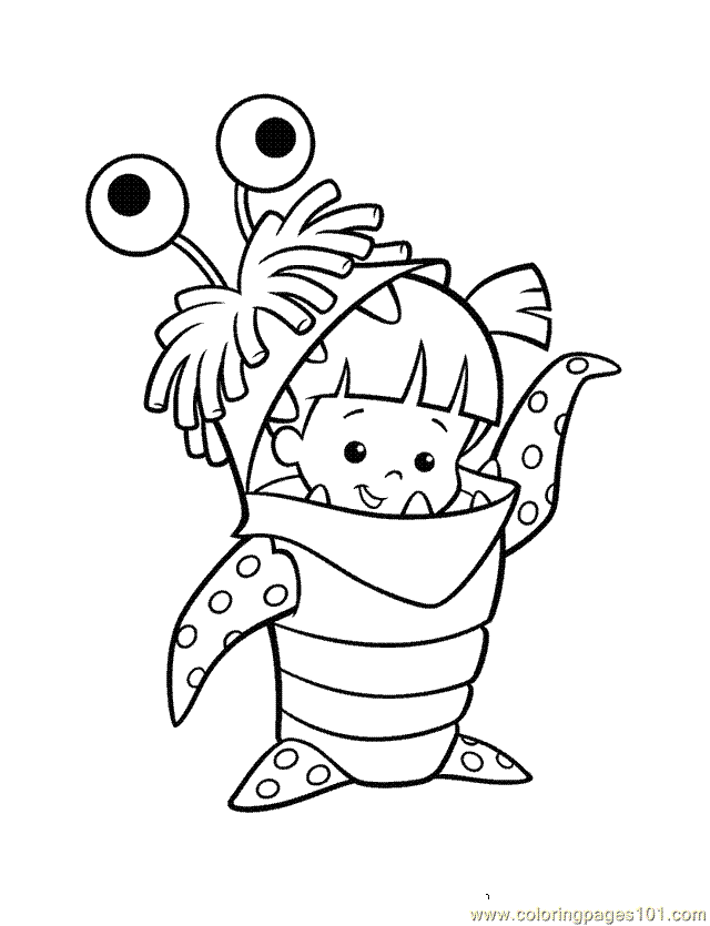 Cartoon Coloring Pages Of Monsters - Coloring Pages For All Ages