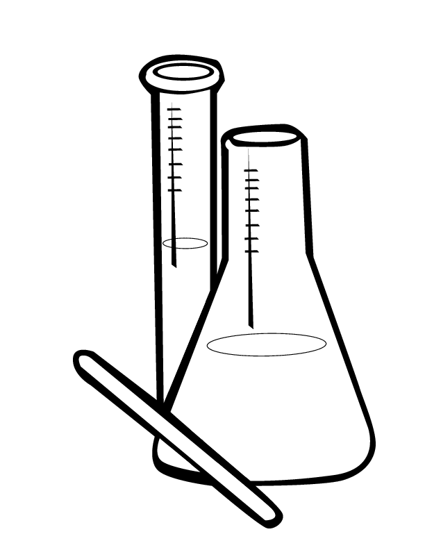 Pin Science Lab Coloring Pages Az