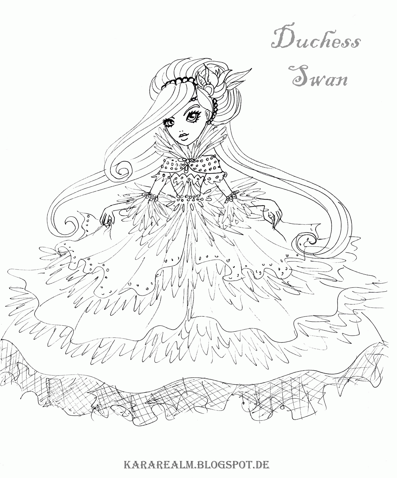 15 Pics of Ever After High Poppy Coloring Pages - Ever After High ...