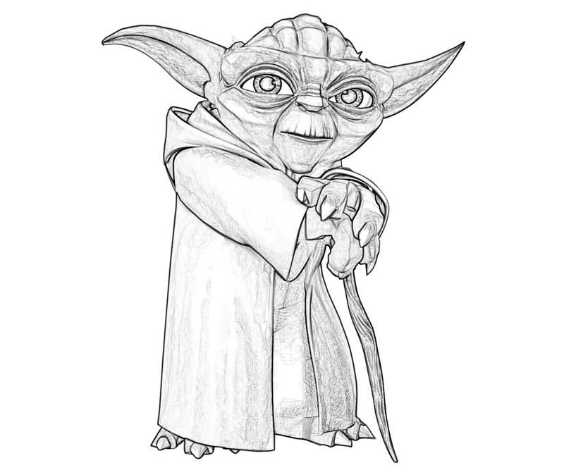 12 Pics of 1600 With Lightsaber Yoda Coloring Page - Star Wars ...
