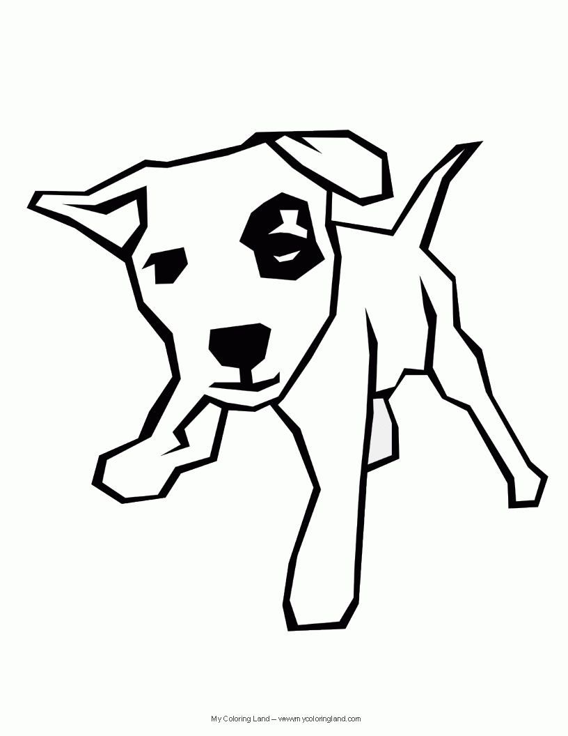 Puppy My Coloring Land Coloring Pages Of Puppies And Dogs ...