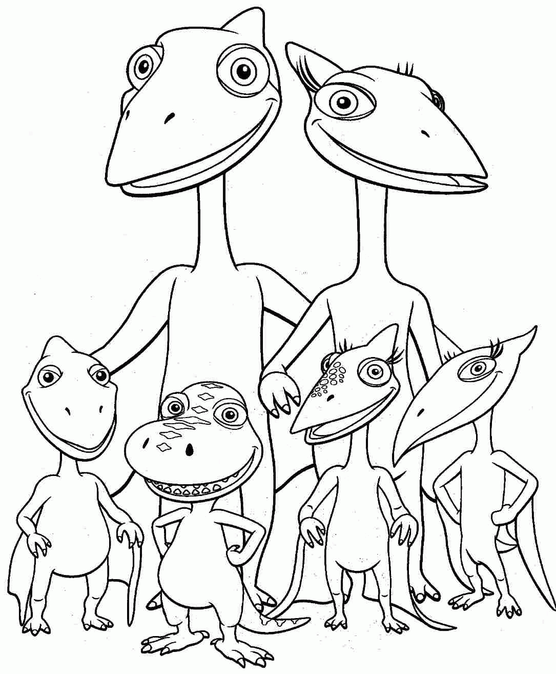 Pteranodon Coloring Page - Coloring Home