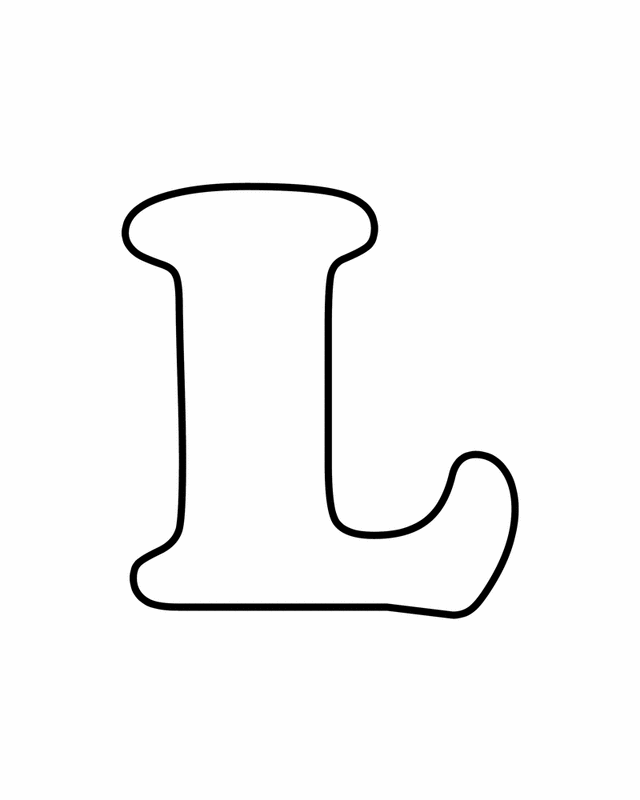 free printable letter l coloring pages coloring home
