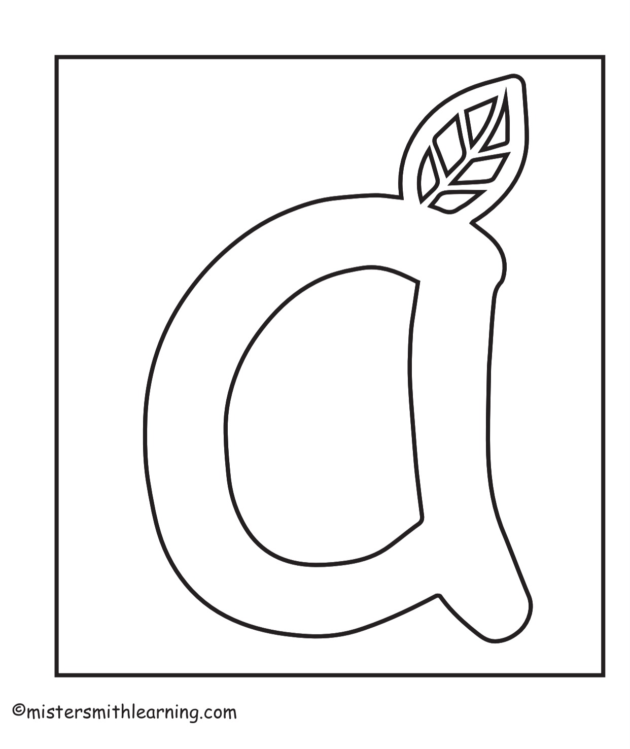 Sound Card Coloring Pages — Mister Smith Learning