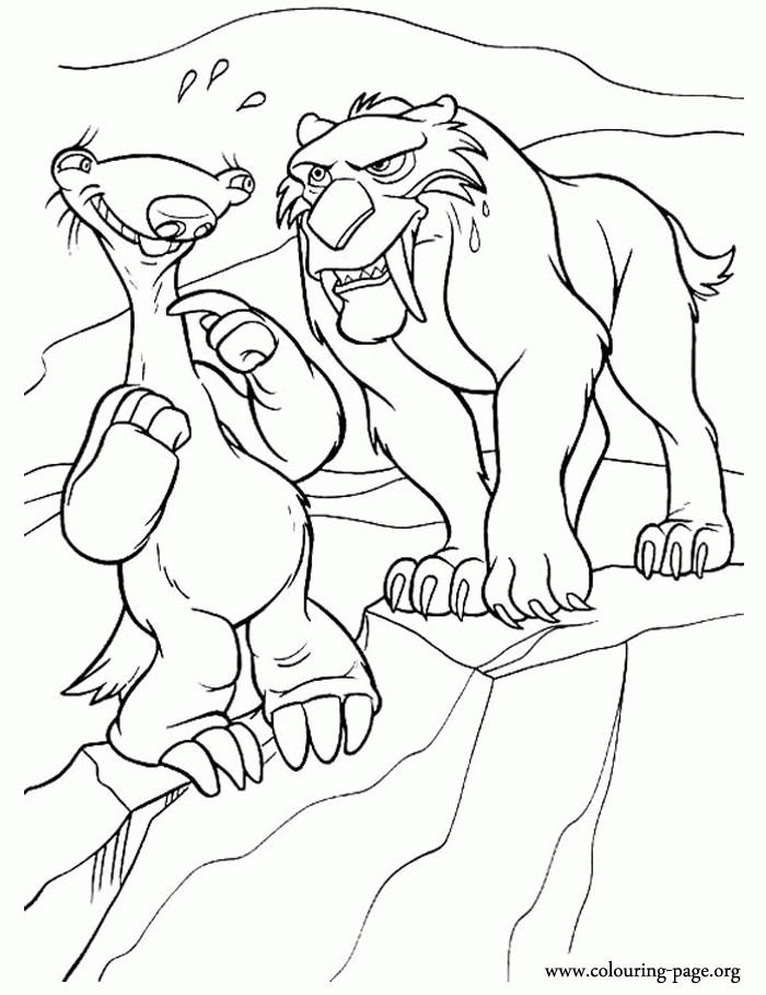 Acumen Ice Age Continental Drift Coloring Pages On Coloring Book ...