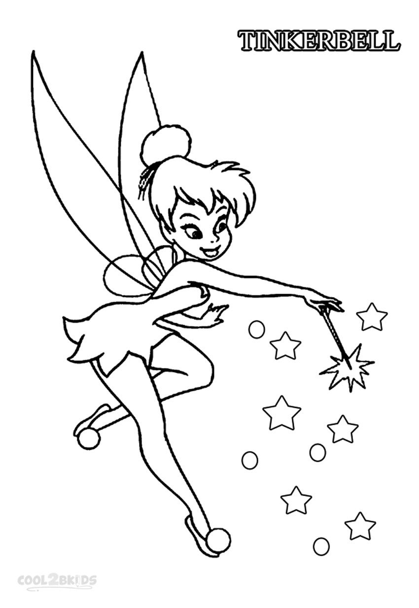 Printable Disney Fairies Coloring Pages For Kids | Cool2bKids