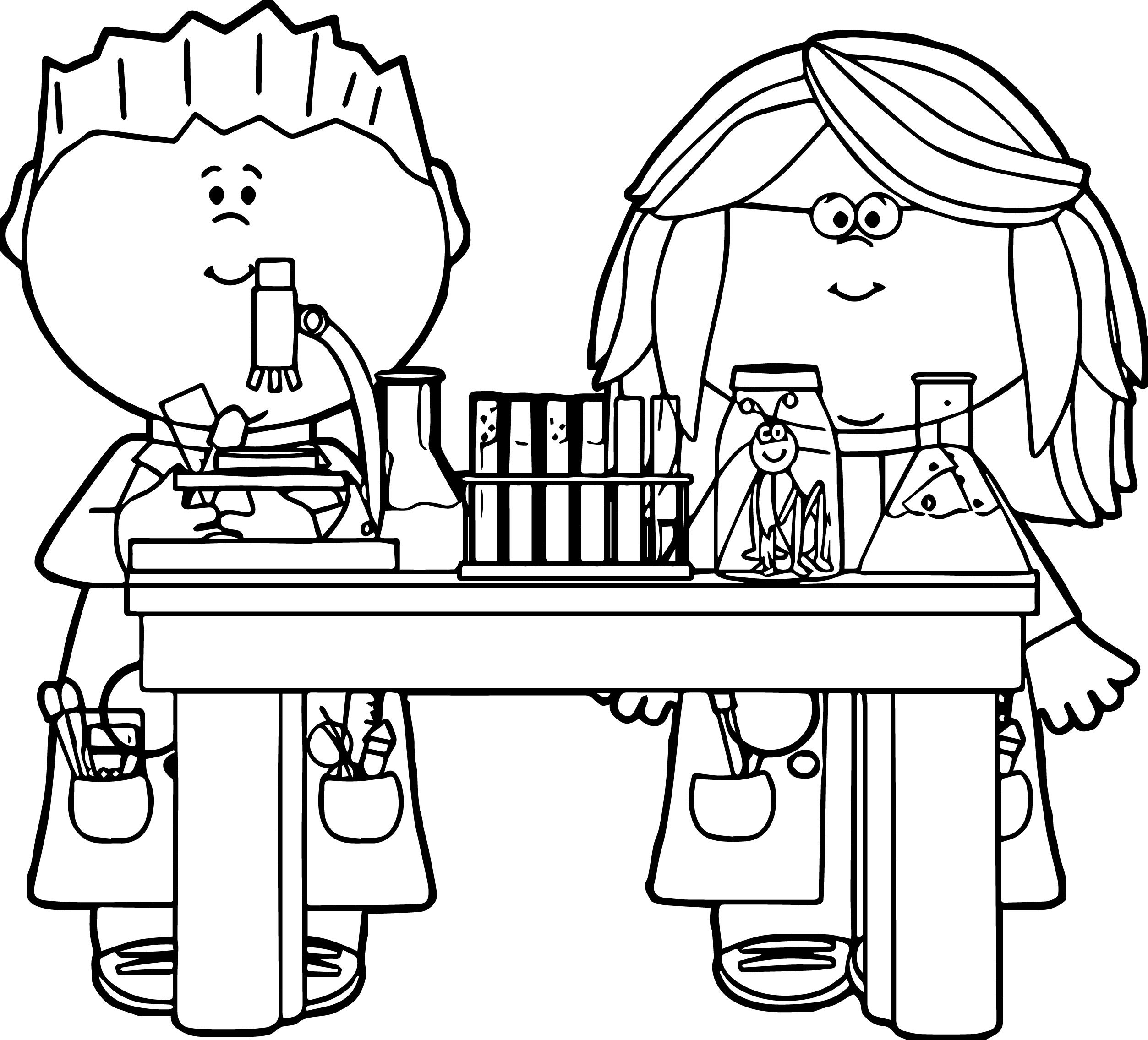 Science Coloring Pages For Preschoolers - Coloring