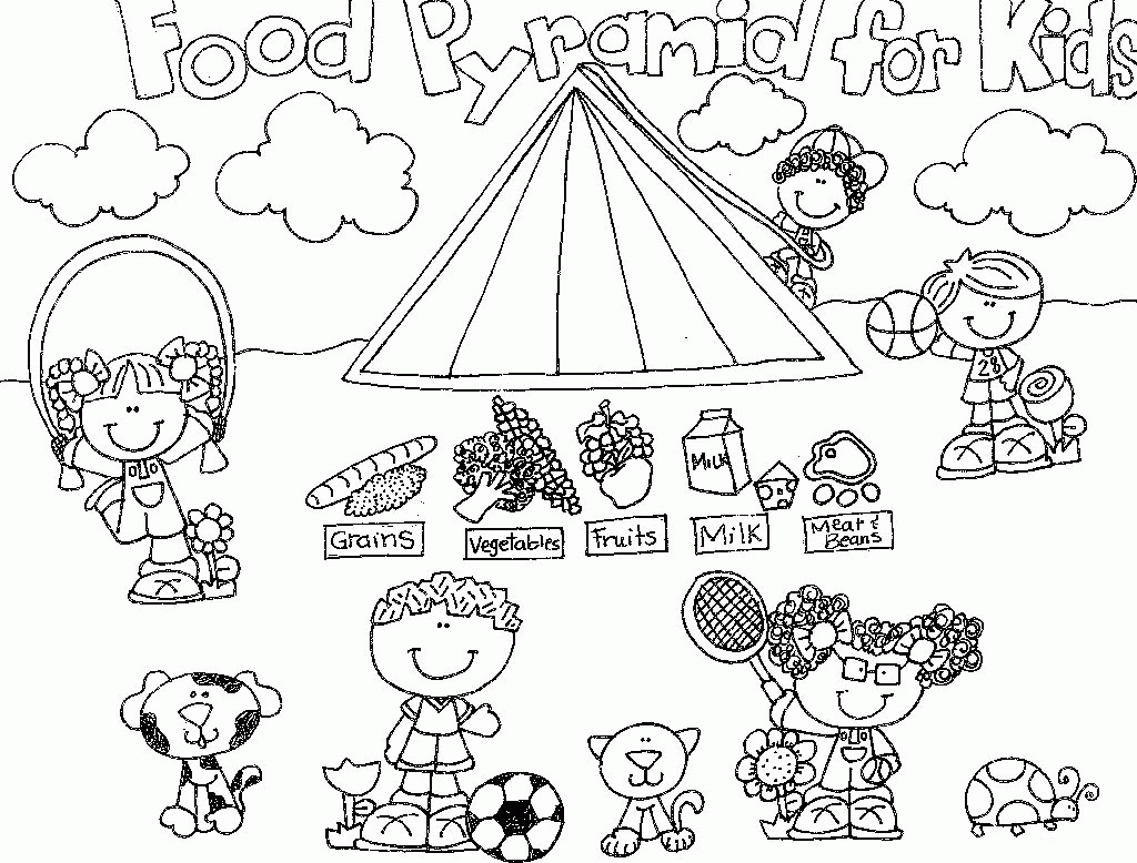 Forms Free Printable Food Coloring Pages For Kids   Widetheme ...
