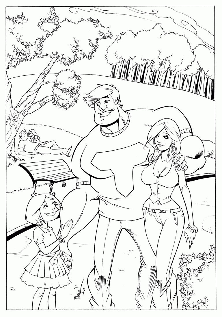 Thundermans Coloring Pages - Coloring Home.