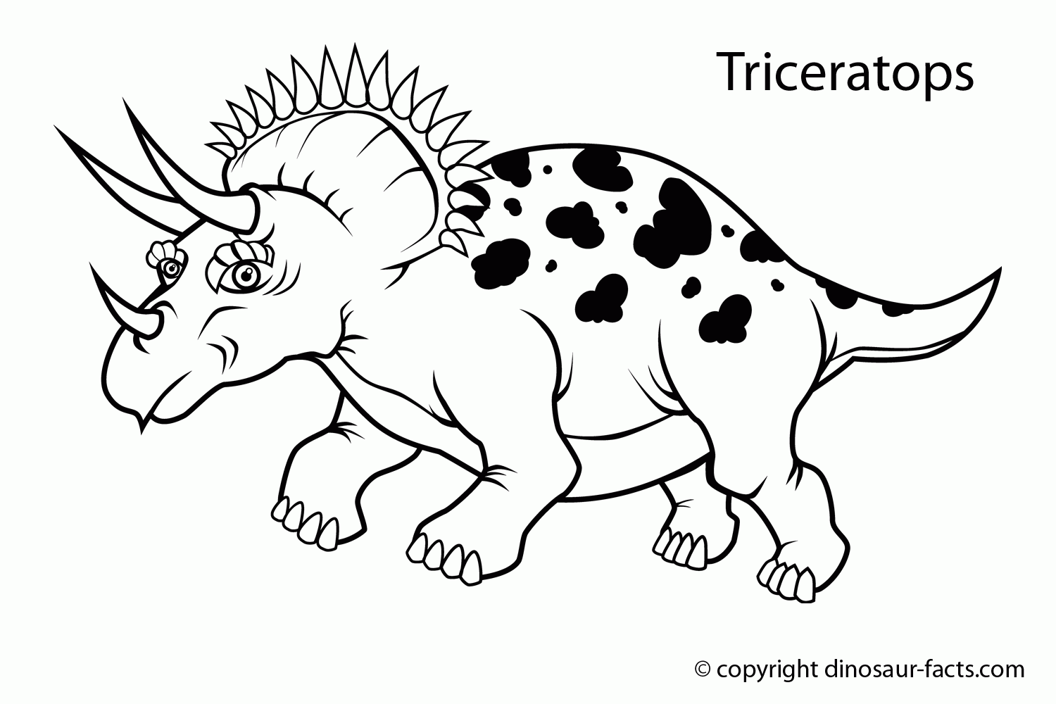Dinosaurs For Kids   Coloring Pages For Kids And For Adults ...