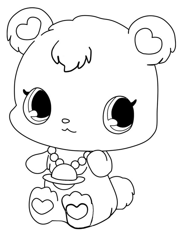 Coloriage - Jewelpet - Labra | Coloring pages, Coloring books, Chibi coloring  pages